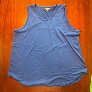 Crown & Ivy Blue Sleeveless Top Size XXL